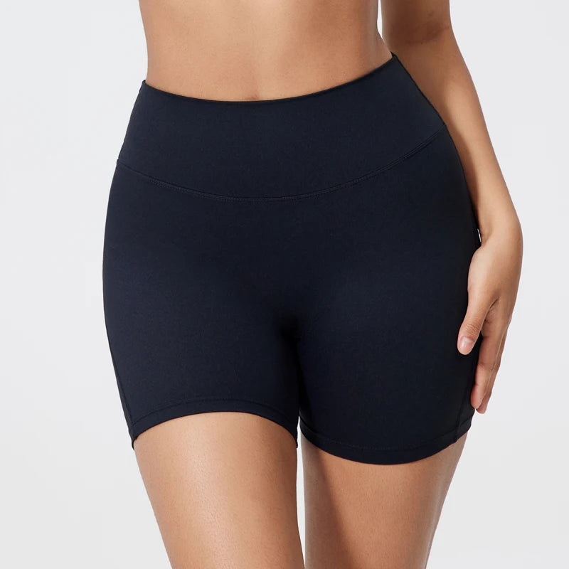 Gym shorts high waist