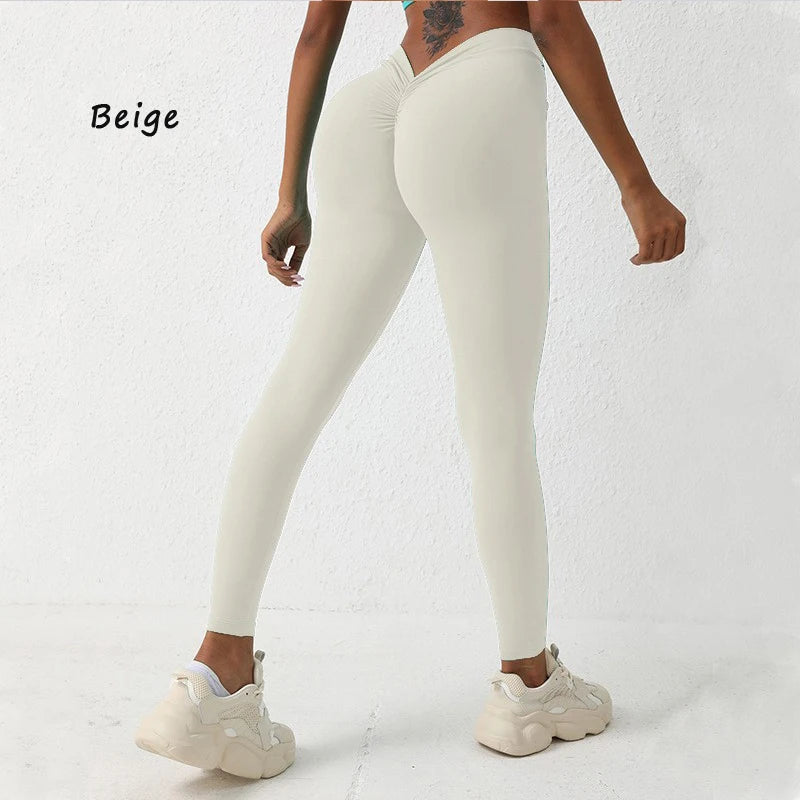 V-Waist Buttocks Lifting Pants