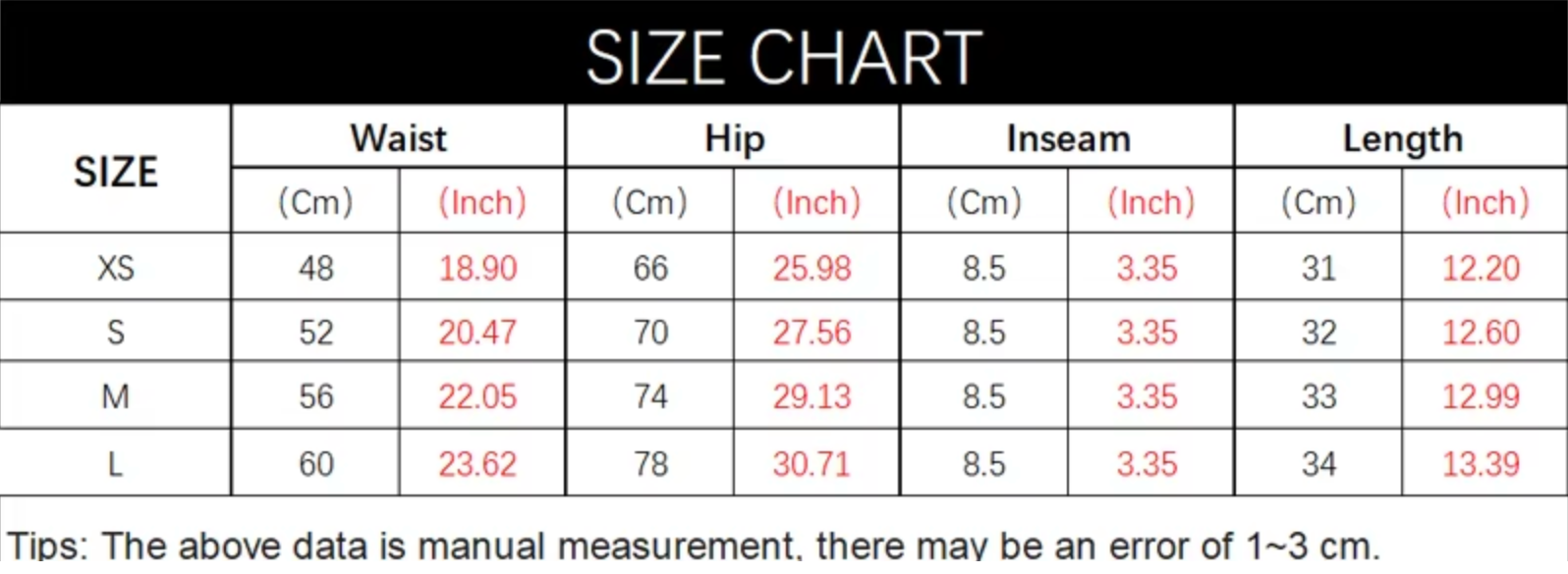 V-Back Hip Lifting Shorts