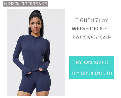 Long sleeved jacket