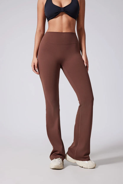 Hip lifting flared pants