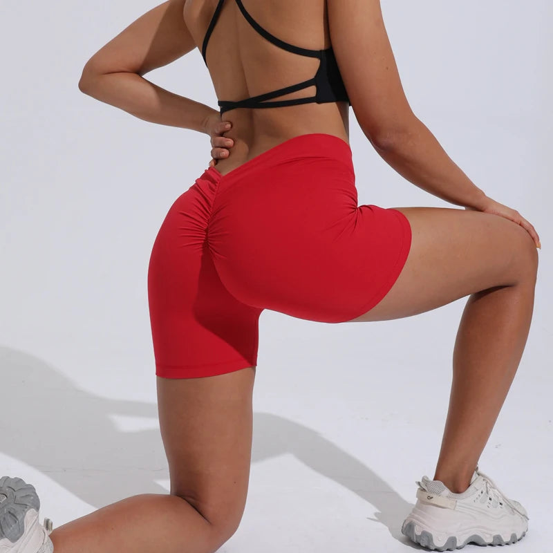 V-Back Hip Lifting Shorts