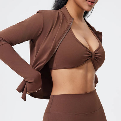 Long sleeved jacket